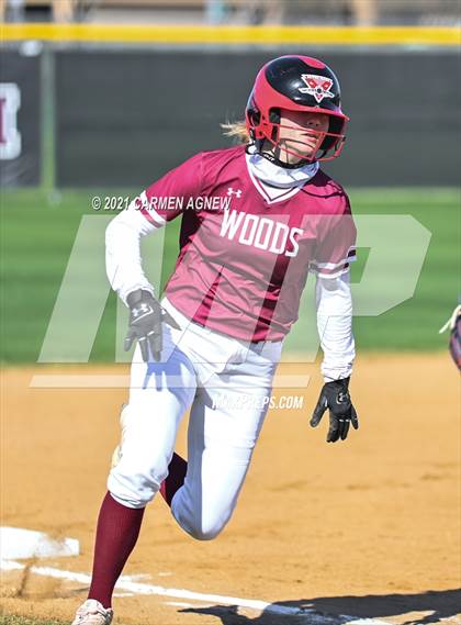Thumbnail 1 in Cypress Woods vs Lake Belton (NFCA Texas High School Leadoff Classic Tournament) photogallery.