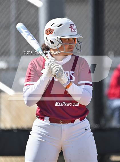 Thumbnail 1 in Cypress Woods vs Lake Belton (NFCA Texas High School Leadoff Classic Tournament) photogallery.