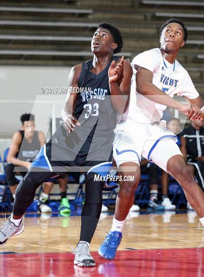 Thumbnail 3 in Westside vs. Fort Bend Elkins (McDonald's Texas Invitational) photogallery.