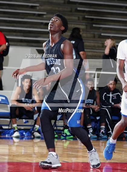 Thumbnail 1 in Westside vs. Fort Bend Elkins (McDonald's Texas Invitational) photogallery.