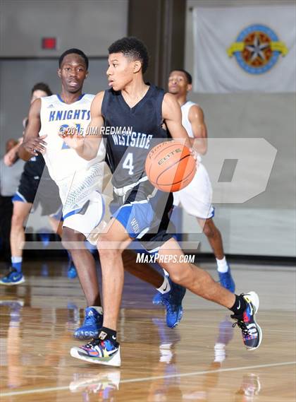 Thumbnail 1 in Westside vs. Fort Bend Elkins (McDonald's Texas Invitational) photogallery.