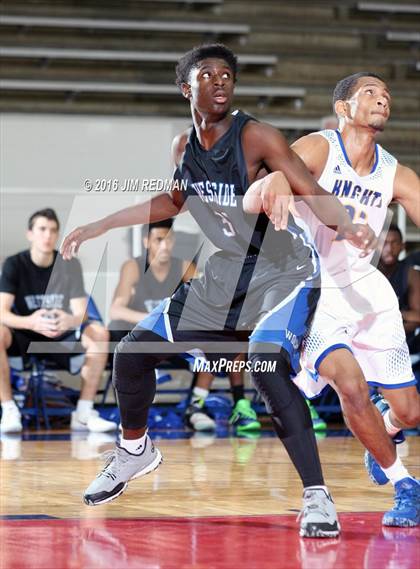 Thumbnail 2 in Westside vs. Fort Bend Elkins (McDonald's Texas Invitational) photogallery.