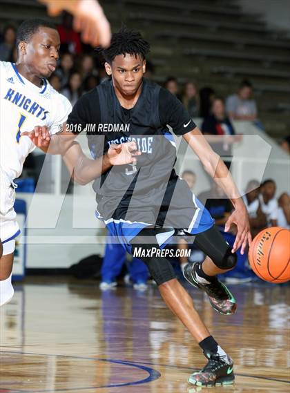 Thumbnail 2 in Westside vs. Fort Bend Elkins (McDonald's Texas Invitational) photogallery.