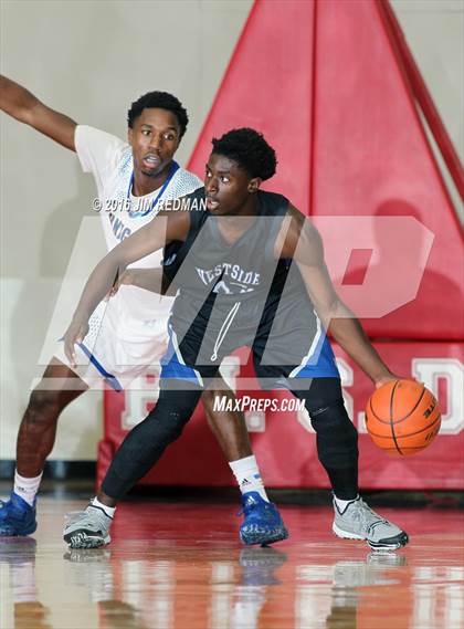Thumbnail 3 in Westside vs. Fort Bend Elkins (McDonald's Texas Invitational) photogallery.