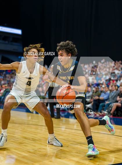 Thumbnail 1 in Plano East vs Stony Point (UIL 6A Basketball Final) photogallery.