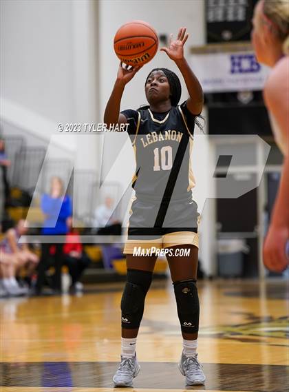 Thumbnail 2 in Lebanon vs. Western Boone (IHSAA 3A Sectional First Round) photogallery.