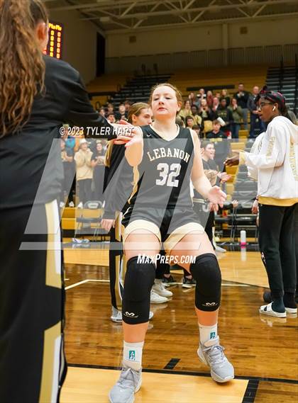 Thumbnail 1 in Lebanon vs. Western Boone (IHSAA 3A Sectional First Round) photogallery.