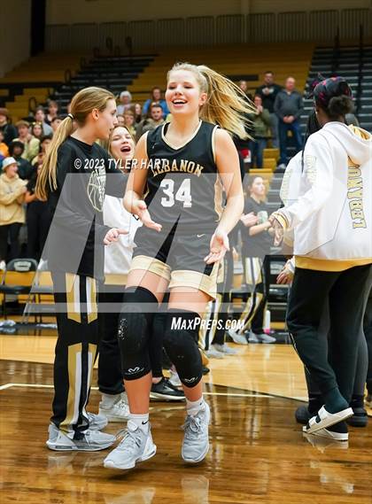 Thumbnail 2 in Lebanon vs. Western Boone (IHSAA 3A Sectional First Round) photogallery.