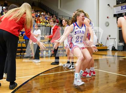 Thumbnail 3 in Lebanon vs. Western Boone (IHSAA 3A Sectional First Round) photogallery.