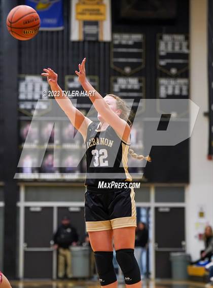 Thumbnail 2 in Lebanon vs. Western Boone (IHSAA 3A Sectional First Round) photogallery.