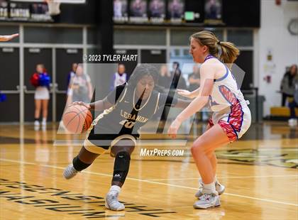 Thumbnail 3 in Lebanon vs. Western Boone (IHSAA 3A Sectional First Round) photogallery.