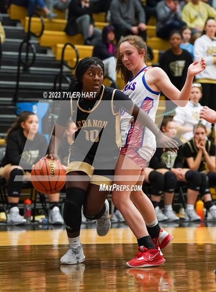 Thumbnail 1 in Lebanon vs. Western Boone (IHSAA 3A Sectional First Round) photogallery.