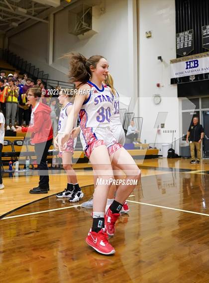 Thumbnail 1 in Lebanon vs. Western Boone (IHSAA 3A Sectional First Round) photogallery.