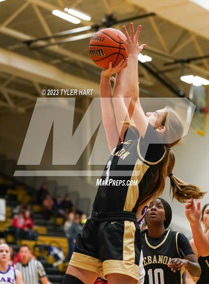 Thumbnail 3 in Lebanon vs. Western Boone (IHSAA 3A Sectional First Round) photogallery.