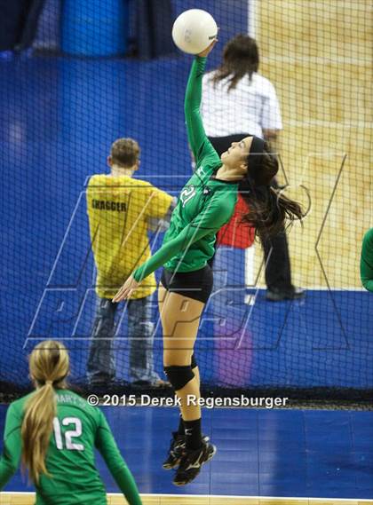 Thumbnail 1 in Lutheran vs St. Mary's (CHSAA 3A Championships Pool Play) photogallery.