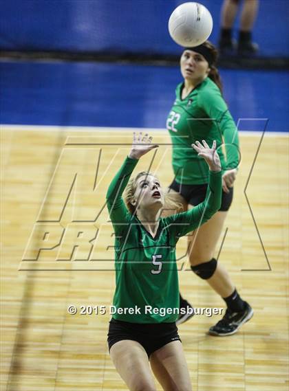 Thumbnail 2 in Lutheran vs St. Mary's (CHSAA 3A Championships Pool Play) photogallery.