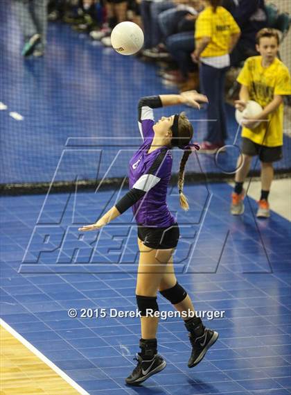 Thumbnail 3 in Lutheran vs St. Mary's (CHSAA 3A Championships Pool Play) photogallery.
