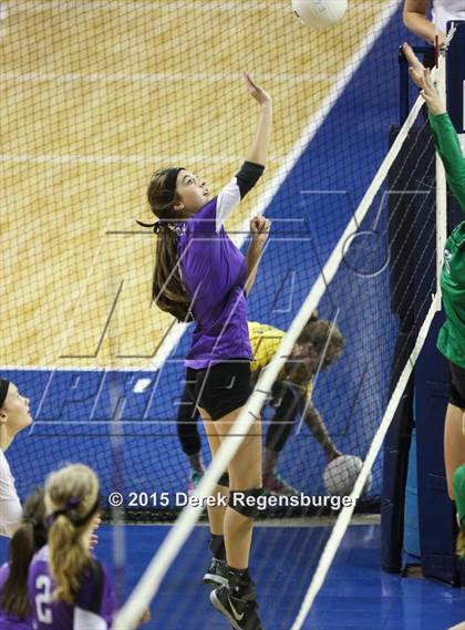 Thumbnail 3 in Lutheran vs St. Mary's (CHSAA 3A Championships Pool Play) photogallery.