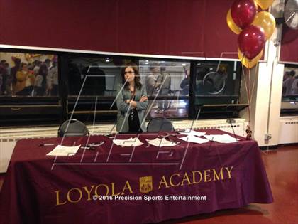 Thumbnail 2 in Loyola Academy TOC Ceremony photogallery.