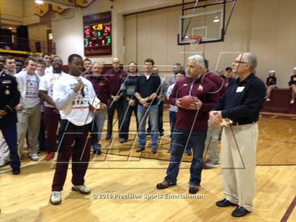 Thumbnail 1 in Loyola Academy TOC Ceremony photogallery.