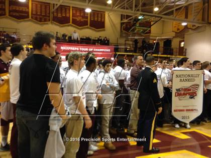 Thumbnail 1 in Loyola Academy TOC Ceremony photogallery.