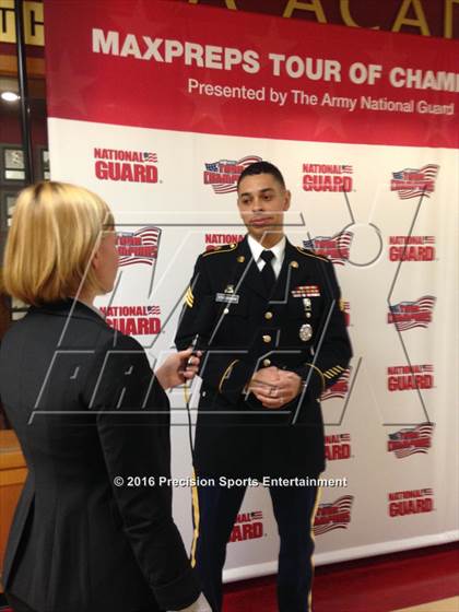 Thumbnail 2 in Loyola Academy TOC Ceremony photogallery.
