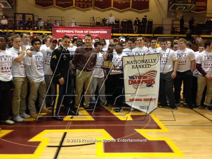 Thumbnail 1 in Loyola Academy TOC Ceremony photogallery.