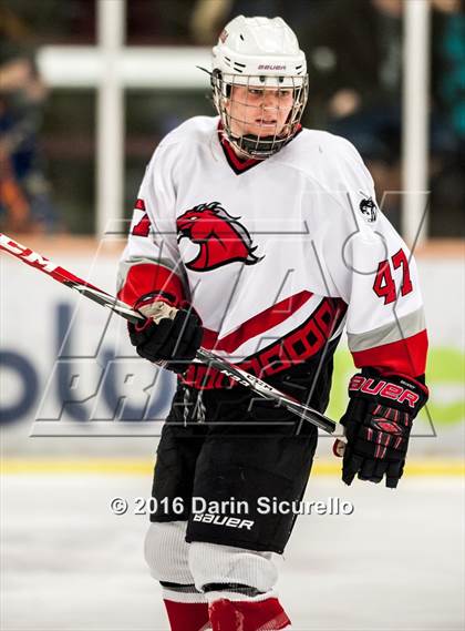 Thumbnail 3 in Brophy College Prep vs Shadow Ridge (AHSHA Final) photogallery.