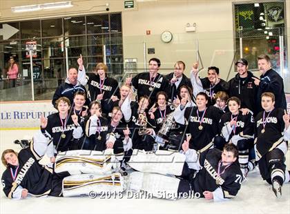 Thumbnail 2 in Brophy College Prep vs Shadow Ridge (AHSHA Final) photogallery.