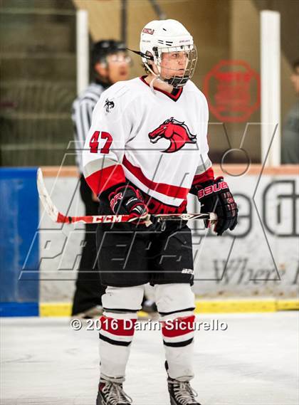 Thumbnail 3 in Brophy College Prep vs Shadow Ridge (AHSHA Final) photogallery.