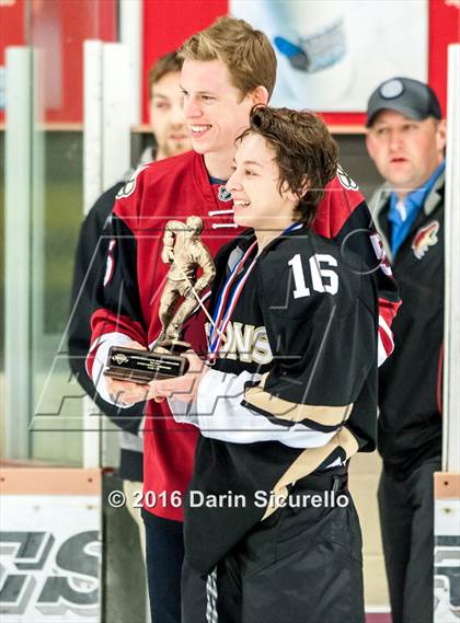Thumbnail 3 in Brophy College Prep vs Shadow Ridge (AHSHA Final) photogallery.