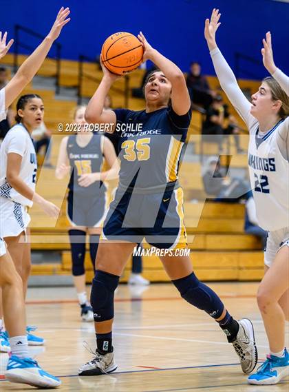 Thumbnail 3 in Pleasant Valley vs Oak Ridge (Folsom-Vista Winter Classic) photogallery.