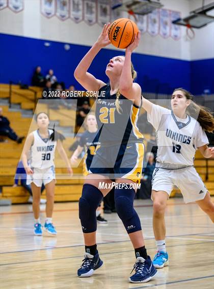 Thumbnail 2 in Pleasant Valley vs Oak Ridge (Folsom-Vista Winter Classic) photogallery.