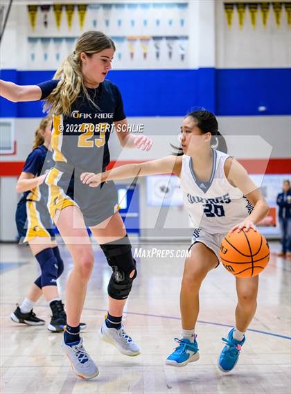 Thumbnail 2 in Pleasant Valley vs Oak Ridge (Folsom-Vista Winter Classic) photogallery.