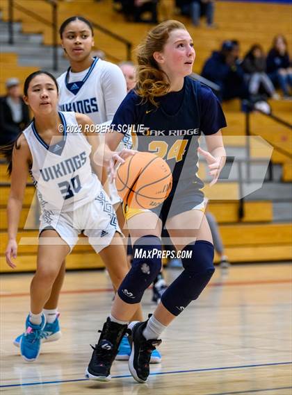 Thumbnail 2 in Pleasant Valley vs Oak Ridge (Folsom-Vista Winter Classic) photogallery.