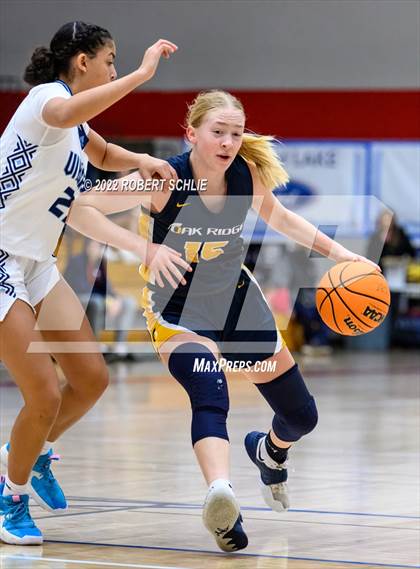 Thumbnail 2 in Pleasant Valley vs Oak Ridge (Folsom-Vista Winter Classic) photogallery.