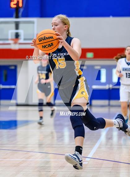 Thumbnail 3 in Pleasant Valley vs Oak Ridge (Folsom-Vista Winter Classic) photogallery.