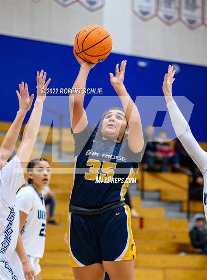 Thumbnail 2 in Pleasant Valley vs Oak Ridge (Folsom-Vista Winter Classic) photogallery.