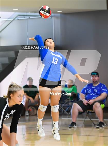 Thumbnail 1 in Valley Christian vs. Cactus (EPIC Tournament Chandler Prep Invite) Platinum Division - Championship  photogallery.