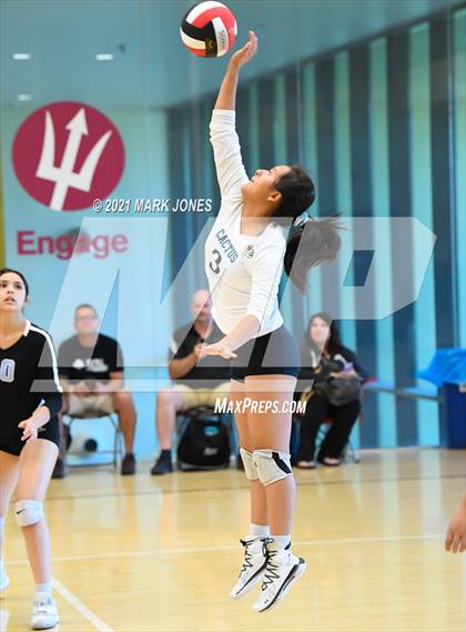 Thumbnail 2 in Valley Christian vs. Cactus (EPIC Tournament Chandler Prep Invite) Platinum Division - Championship  photogallery.