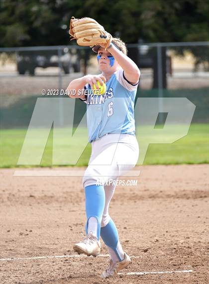 Thumbnail 1 in Roseville vs. Pleasant Valley (Stephanie LeDoux Tournament) photogallery.