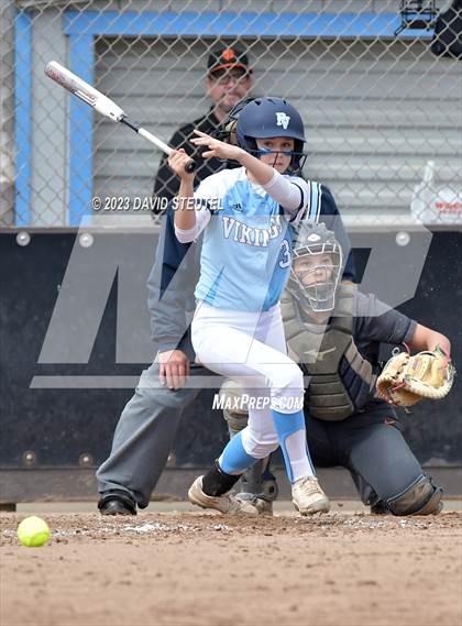 Thumbnail 3 in Roseville vs. Pleasant Valley (Stephanie LeDoux Tournament) photogallery.