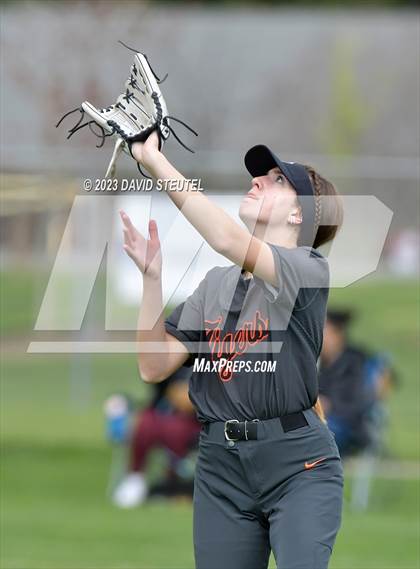 Thumbnail 3 in Roseville vs. Pleasant Valley (Stephanie LeDoux Tournament) photogallery.