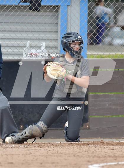 Thumbnail 3 in Roseville vs. Pleasant Valley (Stephanie LeDoux Tournament) photogallery.