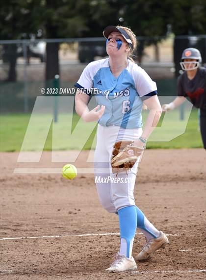 Thumbnail 1 in Roseville vs. Pleasant Valley (Stephanie LeDoux Tournament) photogallery.