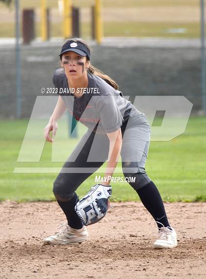 Thumbnail 2 in Roseville vs. Pleasant Valley (Stephanie LeDoux Tournament) photogallery.