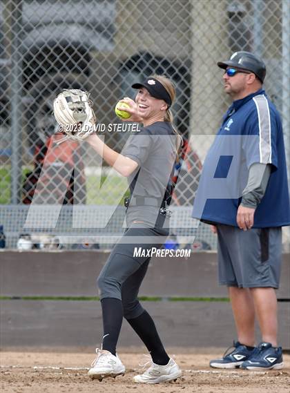 Thumbnail 3 in Roseville vs. Pleasant Valley (Stephanie LeDoux Tournament) photogallery.