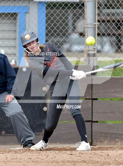 Thumbnail 1 in Roseville vs. Pleasant Valley (Stephanie LeDoux Tournament) photogallery.