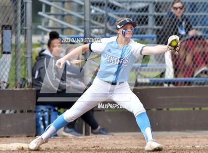 Thumbnail 2 in Roseville vs. Pleasant Valley (Stephanie LeDoux Tournament) photogallery.