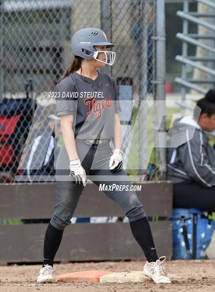 Thumbnail 3 in Roseville vs. Pleasant Valley (Stephanie LeDoux Tournament) photogallery.